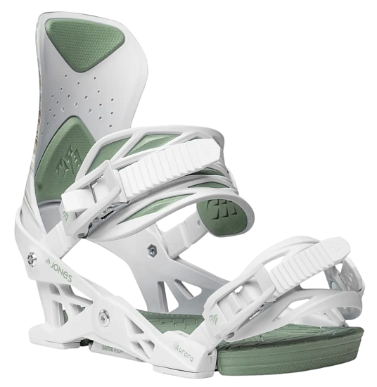 Сноубордические крепления женские Jones Aurora White/Art - Фото 3 большая
