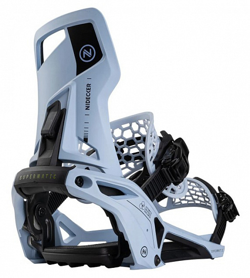 Сноубордические крепления Nidecker Supermatic Cannonblue - Фото 1 большая