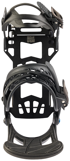 Крепления для сплитборда мужские Burton Hitchhiker Black - Фото 4 большая