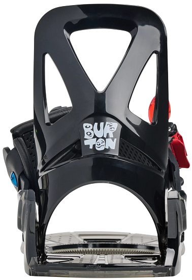 Сноубордические крепления детские Burton GroBnd Black - Фото 5 большая