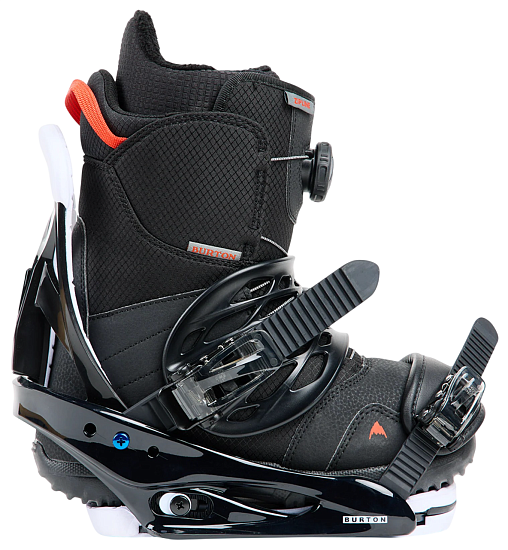 Сноубордические крепления детские Burton Smalls Bnd Black - Фото 2 большая