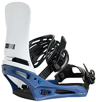 Сноубордические крепления мужские Burton Cartel X Nhtfll/White
