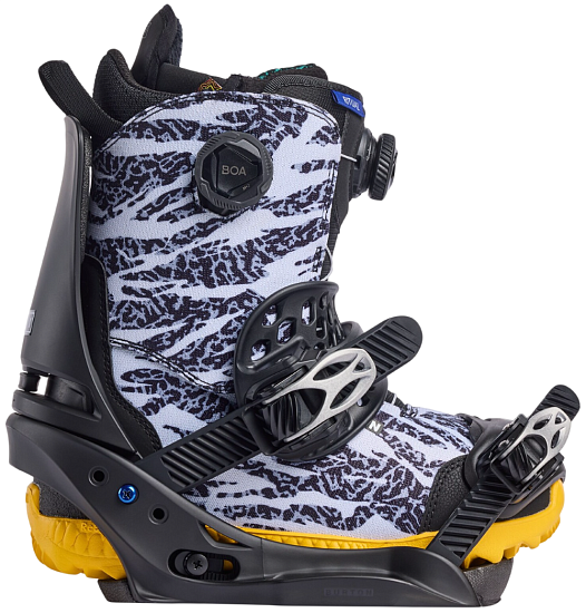 Сноубордические крепления женские Burton Lexa X Est Black - Фото 2 большая