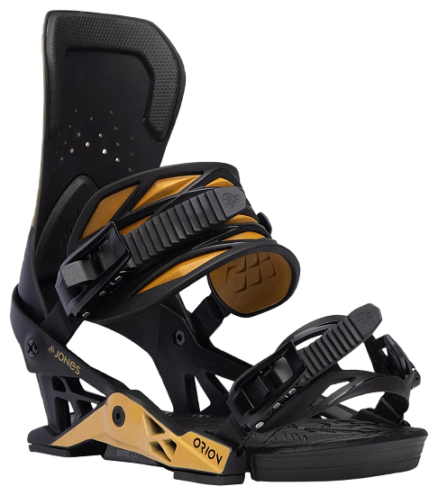 Сноубордические крепления Jones Orion Sunrise Gold - Фото 3 большая