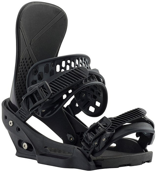 Сноубордические крепления мужские Burton X-Base EST Black Matte - Фото 4 большая