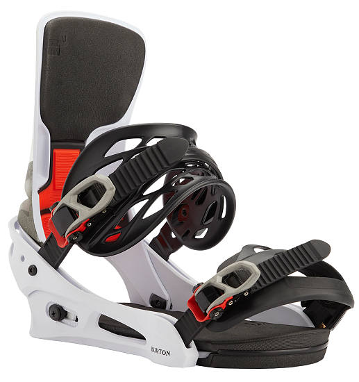 Сноубордические крепления мужские Burton Cartel X White/Black/Multi - Фото 2 большая