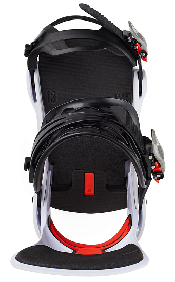 Сноубордические крепления мужские Burton Cartel X White/Black/Multi - Фото 4 большая