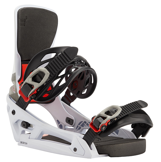Сноубордические крепления мужские Burton Cartel X EST White/Black/Multi - Фото 2 большая