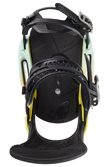 Сноубордические крепления мужские Burton Malavita EST Pink/Yellow/Blue - Фото 4 большая