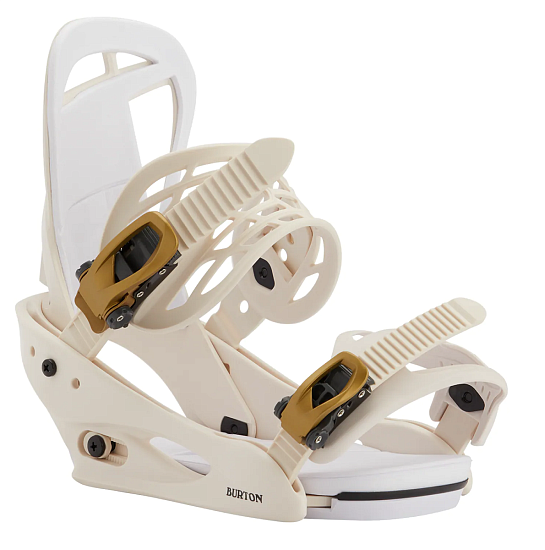 Сноубордические крепления женские Burton Scribe Cream - Фото 2 большая