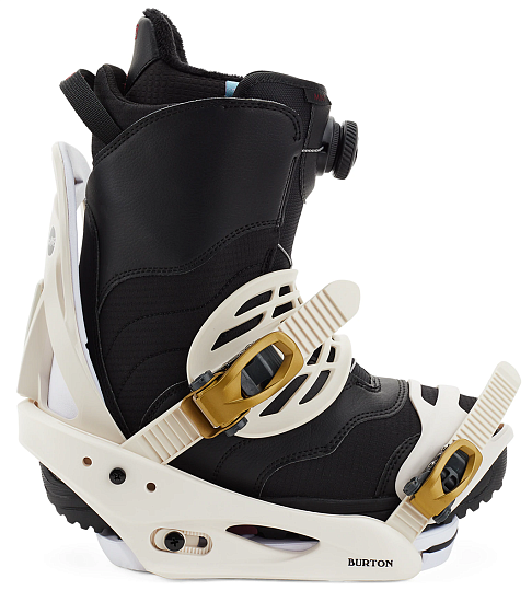 Сноубордические крепления женские Burton Scribe Cream - Фото 5 большая