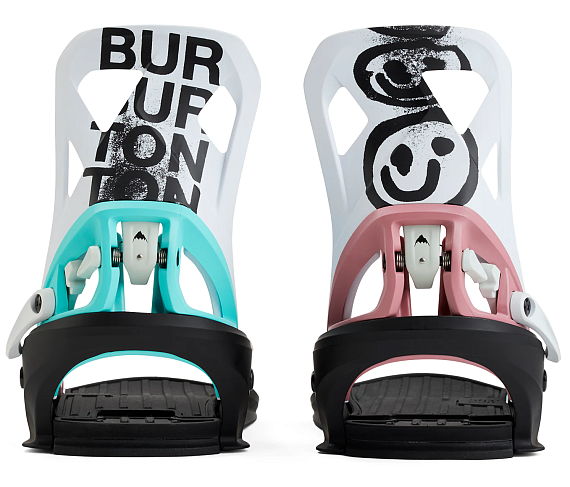 Сноубордические крепления мужские Burton Step On Black/Multi/Graphix - Фото 3 большая