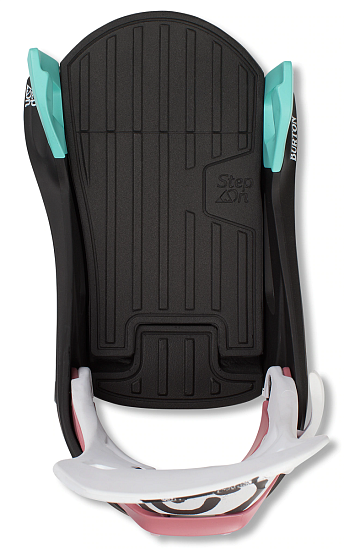 Сноубордические крепления мужские Burton Step On Black/Multi/Graphix - Фото 4 большая