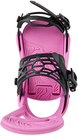 Сноубордические крепления Burton Scribe Fuchsia Pink - Фото 4 большая