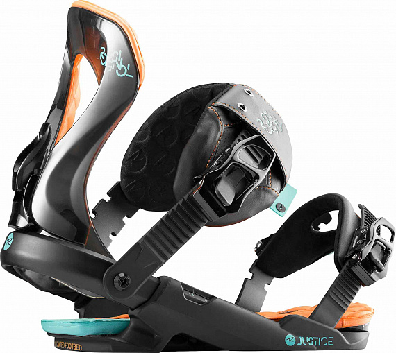 Крепления сноубордические женские Rossignol Justice S/M - Фото 1 большая