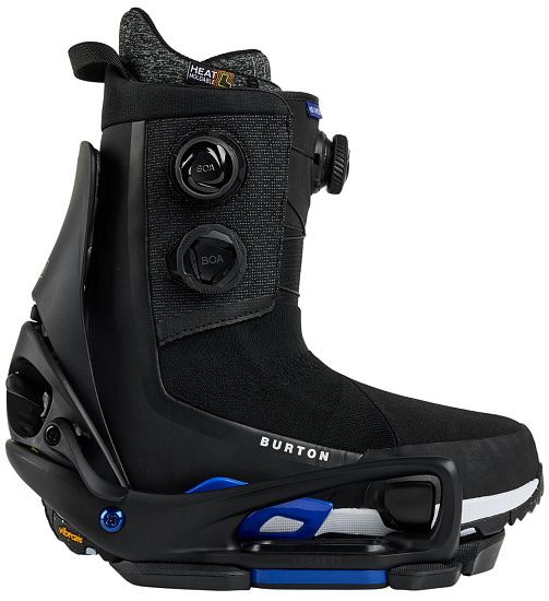 Сноубордические крепления мужские Burton Cartel X Est Step On Black - Фото 5 большая