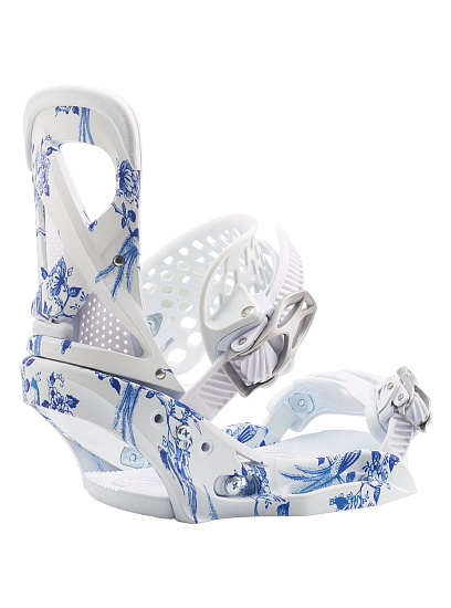 Сноубордические крепления женские Burton Lexa Est Delft Blue - Фото 2 большая