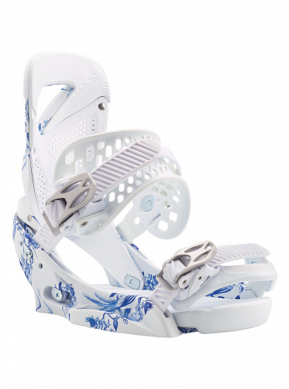 Сноубордические крепления женские Burton Lexa Est Delft Blue - Фото 1 большая
