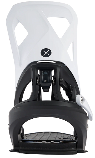 Сноубордические крепления Burton Step On X White/Black - Фото 3 большая