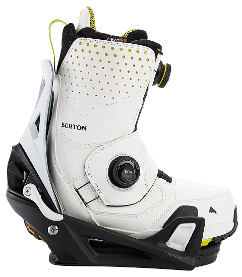 Сноубордические крепления Burton Step On X White/Black - Фото 5 большая