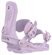 Сноубордические крепления женские Union Trilogy Lilac