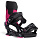 Сноубордические крепления NOW Yes Collab Black/Pink - Фото 4 малая