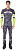 Спусковой комбинезон Head Race Suit Black/Yellow - Фото 4 малая