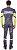 Спусковой комбинезон Head Race Suit Black/Yellow - Фото 6 малая