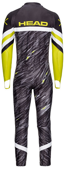 Спусковой комбинезон Head Race Suit Black/Yellow - Фото 2 большая