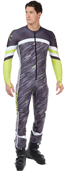 Спусковой комбинезон Head Race Suit Black/Yellow - Фото 3 большая