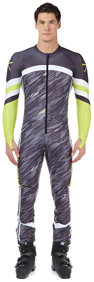 Спусковой комбинезон Head Race Suit Black/Yellow - Фото 4 большая
