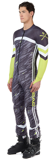Спусковой комбинезон Head Race Suit Black/Yellow - Фото 5 большая