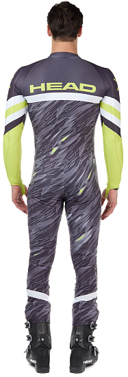 Спусковой комбинезон Head Race Suit Black/Yellow - Фото 6 большая