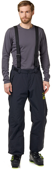 Брюки мужские Head Race Zip Black - Фото 2 большая