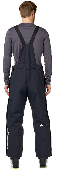 Брюки мужские Head Race Zip Black - Фото 4 большая