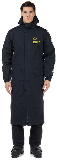 Плащ защитный мужской Head Race Rain Coat Black - Фото 4 большая