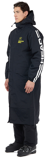 Плащ защитный мужской Head Race Rain Coat Black - Фото 5 большая