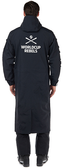 Плащ защитный мужской Head Race Rain Coat Black - Фото 6 большая