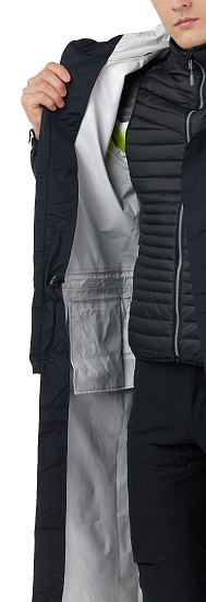 Плащ защитный мужской Head Race Rain Coat Black - Фото 9 большая