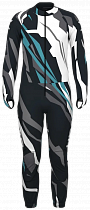 Комбинезон Head Race Suit Race Print/Black