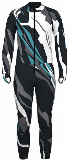 Комбинезон Head Race Suit Race Print/Black - Фото 1 большая