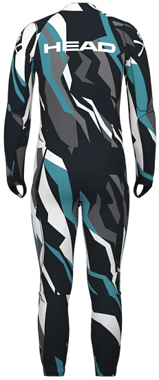 Комбинезон Head Race Suit Race Print/Black - Фото 2 большая