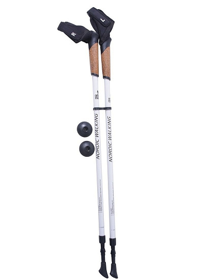 Палки для скандинавской ходьбы Kaiser Sport Nordic Walking White - Фото 1 большая