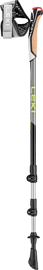 Палки для скандинавской ходьбы Leki Traveller Alu Silver/Yellow - Фото 2 большая