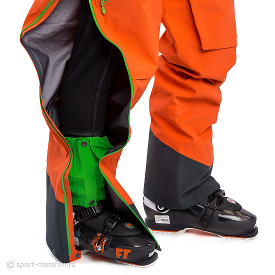 Комбинезон унисекс Norrona Lofoten Gore-Tex Pro One-Piece Suit Magma - Фото 7 большая