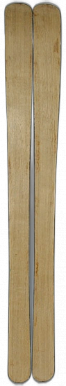 Туристические лыжи Лыжная Мастерская Безрукова Oak 160 - Фото 1 большая