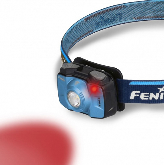 Фонарь Fenix HL32R голубой - Фото 2 большая