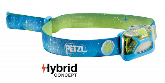 Фонарь детский Petzl Tikkid Blue - Фото 1 большая