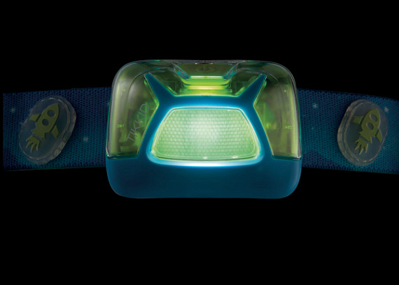 Фонарь детский Petzl Tikkid Blue - Фото 3 большая