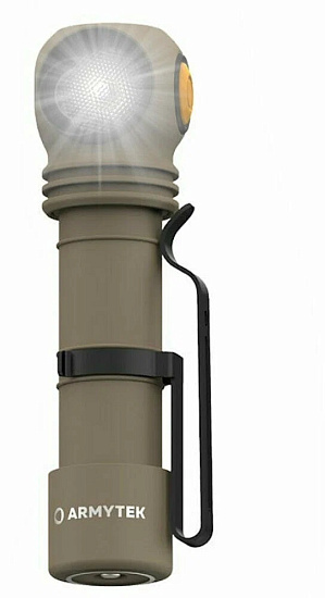 Фонарь Armytek Wizard C2 Pro Max Sand Белый - Фото 3 большая